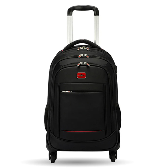 Maletín BRobotix 406245 Backpack carry on, negro para laptop de 15 hasta 18 pulg