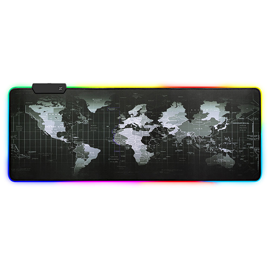 Mousepad Brobotix gamer planisferio iluminado