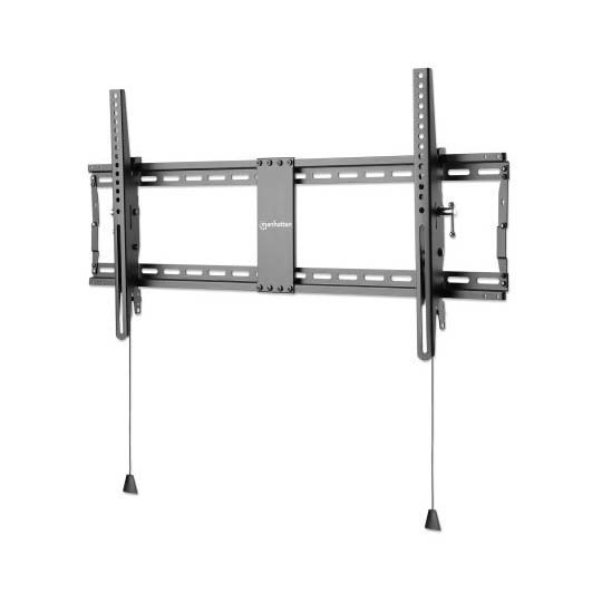 SOPORTE MANHATTAN DE PARED PANTALLA FIJO 43-100" 70KG NEGRO