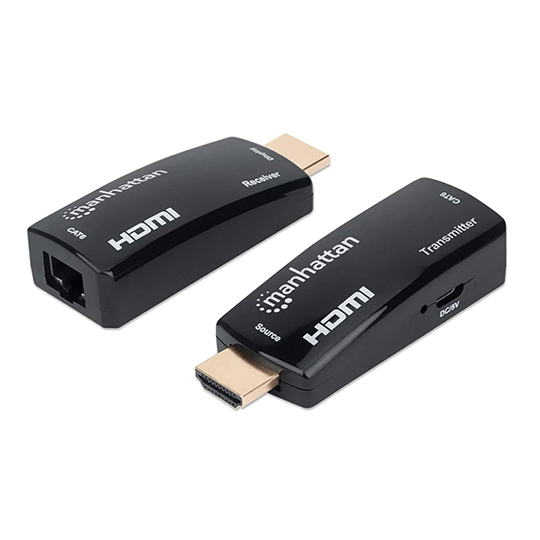 EXTENSOR VIDEO HDMI, 60M VIA CAT 5/6, COMPACTO