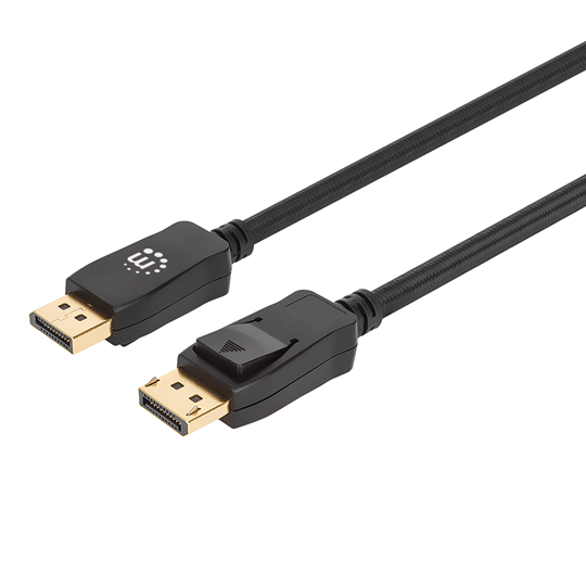 CABLE DISPLAYPORT V1.4 M-M 1.0M NEGRO 8K60HZ