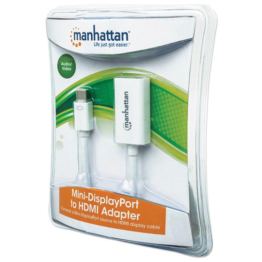 Adaptador Manhattan mini displayport a HDMI m-h