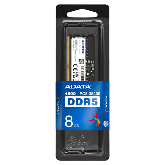 Memoria RAM AdataDDR5, 4800MHz, 8GB