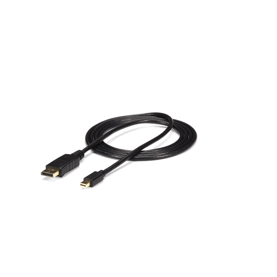 Cable Startech mini dp 4k 1.2 a dp m-m 3m negro