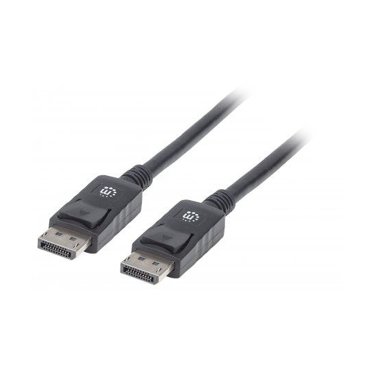 Cable Manhattan displayport 3.0 m macho-macho