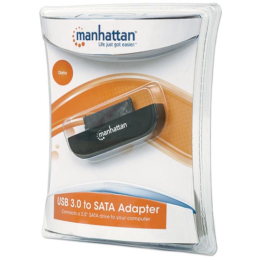 Convertidor Manhattan USB v3.0 a HDd SATA 2.5"