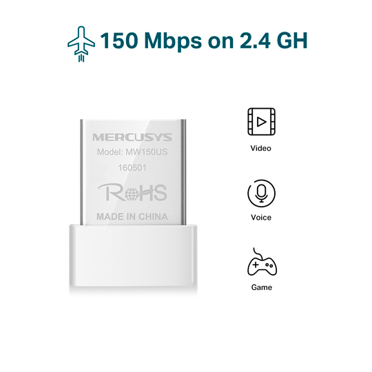 Adaptador Mini N150 Mercusys.