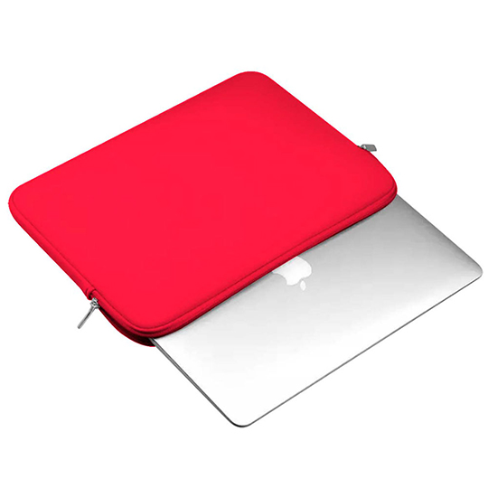 Funda Brobotix 15.6" para laptop basica roja