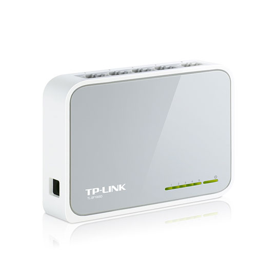 Switch De Escritorio Tp-Link Mini 5 Puertos Fast Ethernet