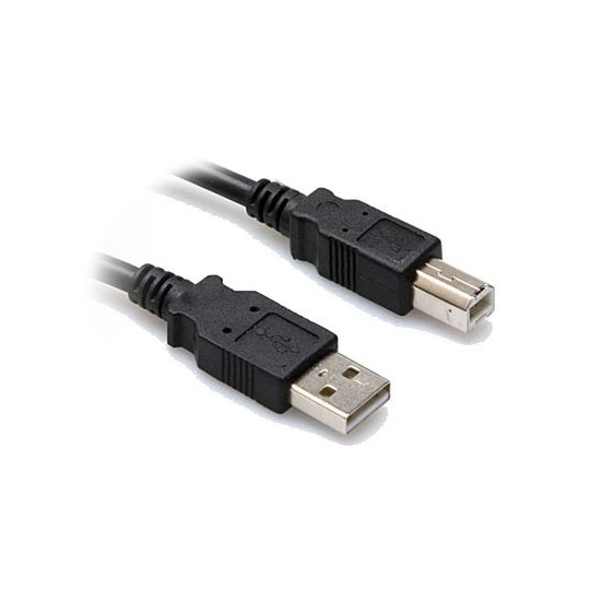 Cable USB Brobotix a-b v2.0 1.8m negro.