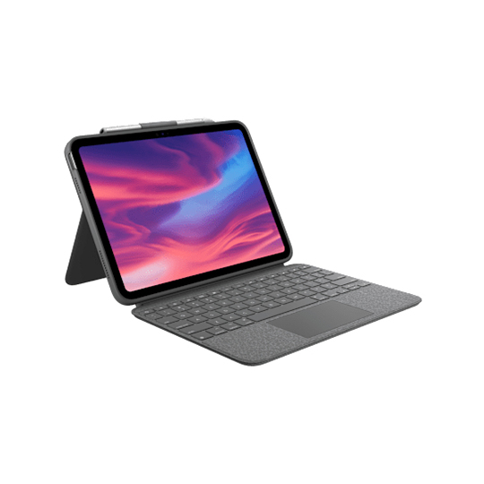 Funda con teclado Logitech para iPad 10" Grafito (7, 8 y 9 generación) Inglés