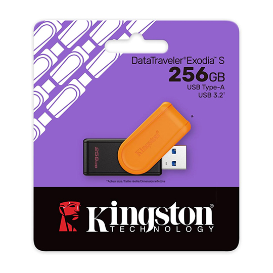Kingston usb 256 GB data traveler exodia s 32.2