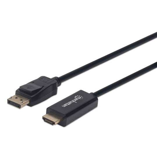 Cable Manhattan dp - HDMI m-m 1080p 1.0m