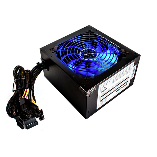Fuente de poder Vorago start the game psu-200 iluminada 600watts 2 x sata caja