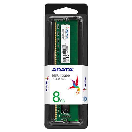 Memoria RAM Adata Premier DDR4, 3200MHz, 8GB, CL22, Verde
