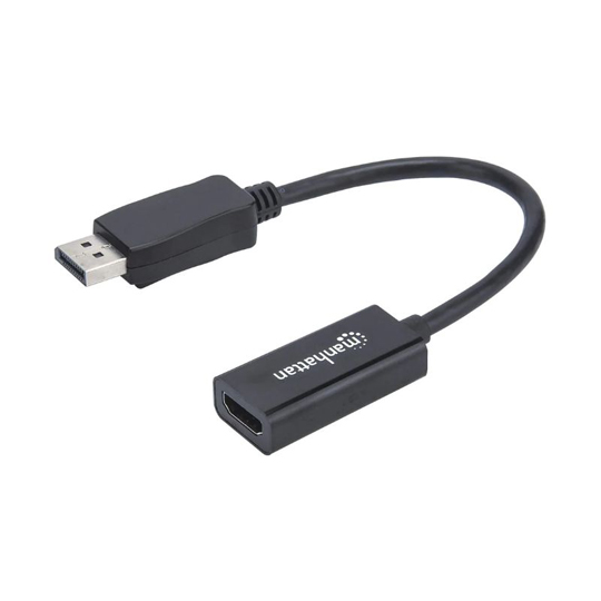 Adaptador displayport m a hdmi h, cable 15CM 1080P