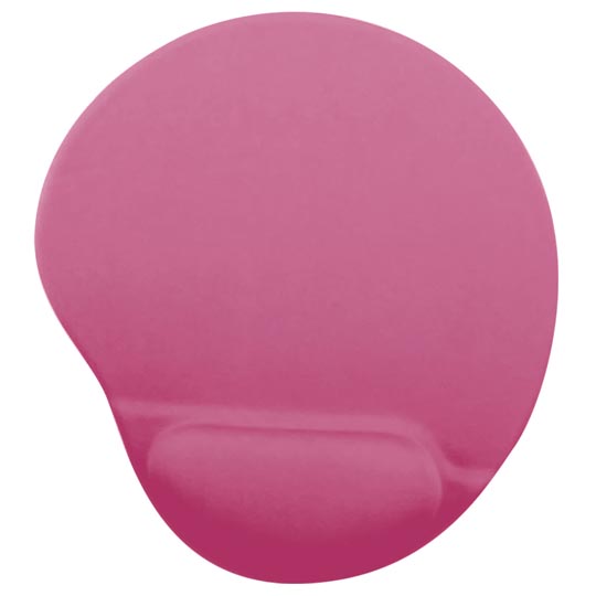 Mousepad Brobotix gel color rosa.
