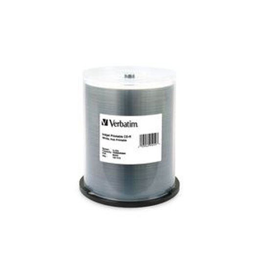 Disco Verbatim CD-R 52x 700MB white ink imprimible 100 pzas
