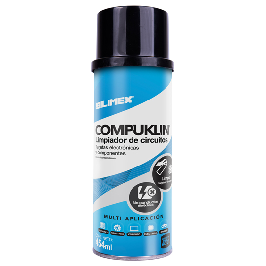 Limpiador de Circuitos y Tarjetas 454ml Limpiador a Base de Eficientes Solventes