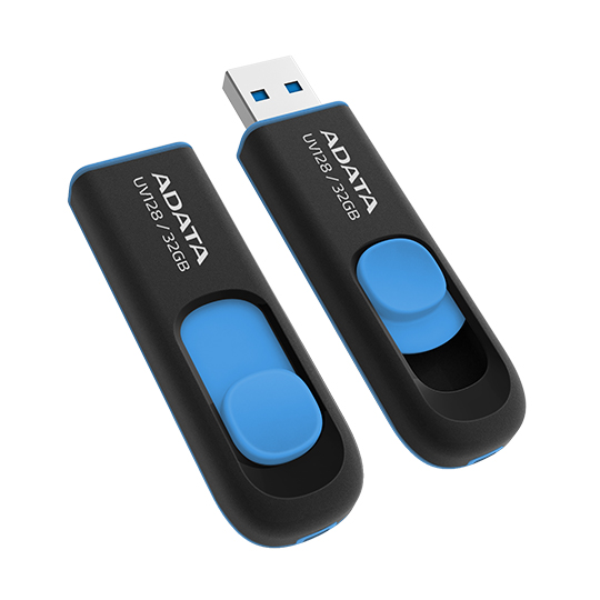 MEMORIA USB ADATA DASHDRIVE UV128, 32GB, USB 3.0
