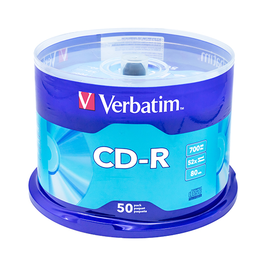 Disco Verbatim CD-R 80 min 700MB 52x torre 50 pzas