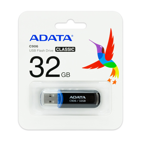 Memoria USB 2.0 C906 32 GB Negra.