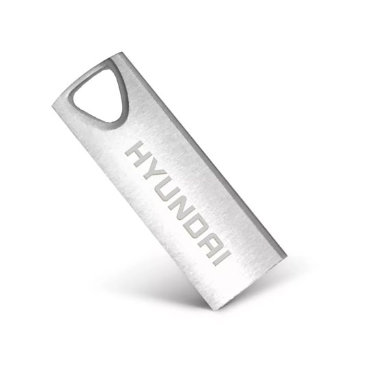 MEMORIA USB HYUNDAI U2BK/16GAS SILVER 16GB USB 2.0