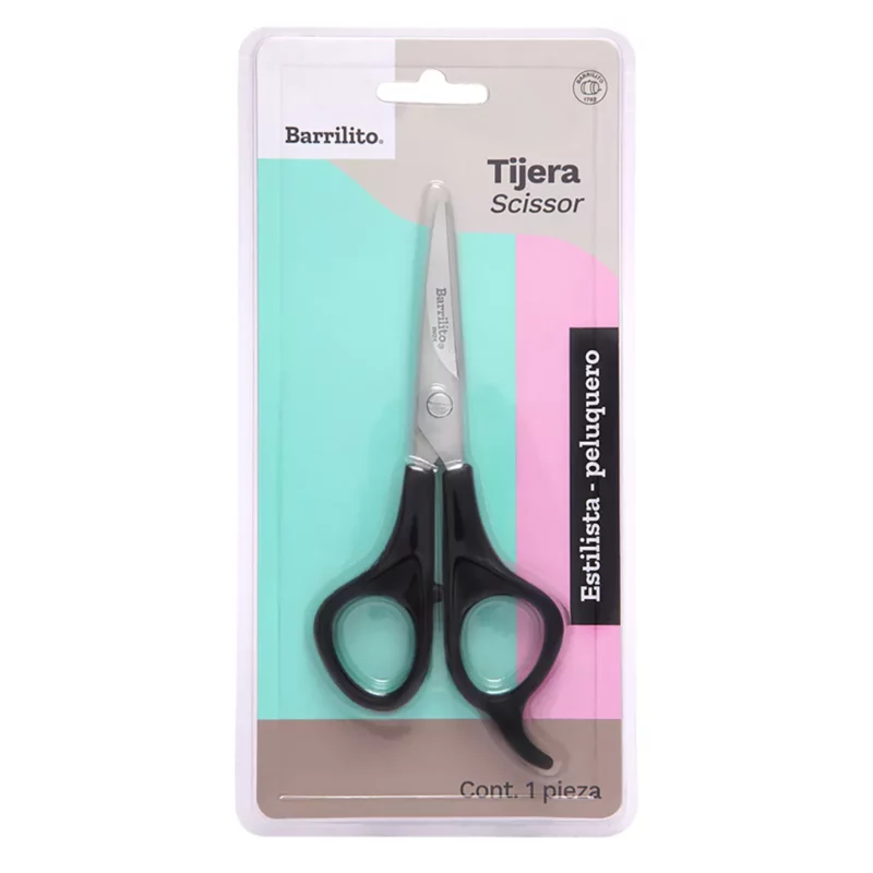 TIJERA ESTILISTA 5″ BARRILITO 8421-5 ATADO DE 2 PZAS.
