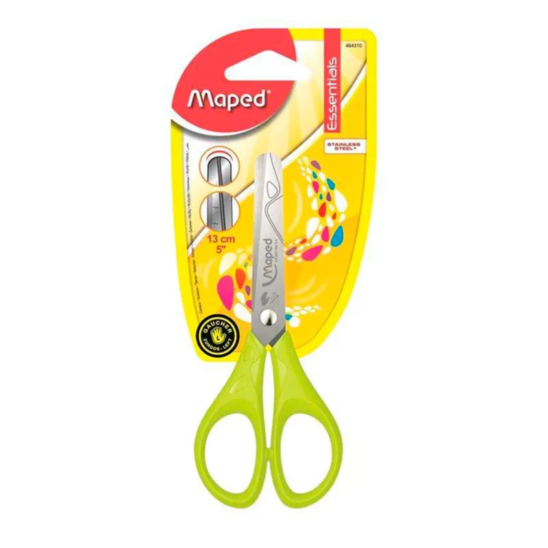 TIJERA ESSENTIAL PUNTA ROMA 13CM PARA ZURDO ATADO DE 12 PZAS.