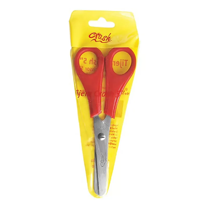 Tijera escolar crash 5″ 08000143 caja c/ 12 PZAS.