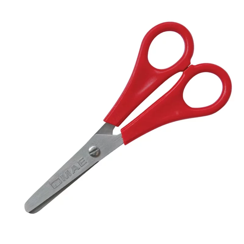 TIJERA ESCOLAR 5″ PARA ZURDO MT-5RL ATADO DE 12 PZAS.