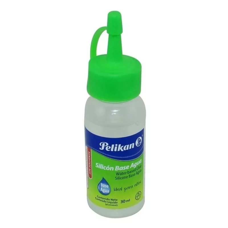 SILICON LIQUIDO PELIKAN BASE AGUA 30ML 1 PZ.