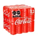 Refresco Coca-Cola Lata 32 pzas de 355 ml c/u