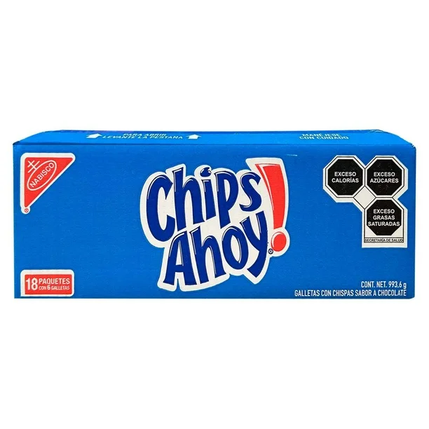Galletas Chips Ahoy! Nabisco con Chispas Sabor a Chocolate 993.6 g