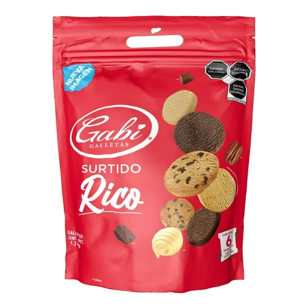 Galletas Gabi Surtido Rico 1.2 kg