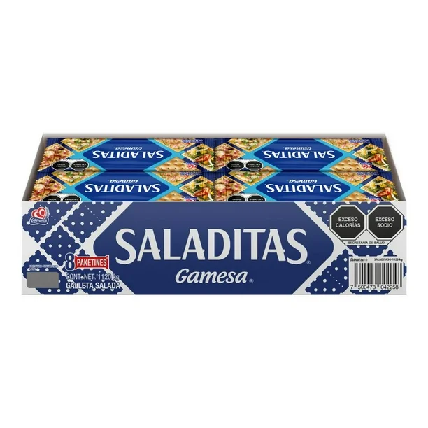 Galletas Saladas Saladitas Gamesa 1120 g