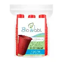 Vasos Biodegradables BioWabi Rojos con 120 pzas de 530 ml