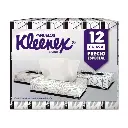 Pañuelos Faciales Kleenex 12 Cajas con 90 pzas c/u