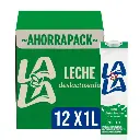 Leche Deslactosada Lala 12 pzas 1 l c/u