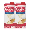 Leche Evaporada Carnation Clavel Nestlé 2 pzas de 679.88 ml c/u