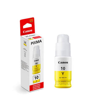 Tinta Canon GI-10 Amarilla Pixma Tinta Continua