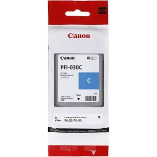Tinta Canon PFI-030 Color Cian para Series TA