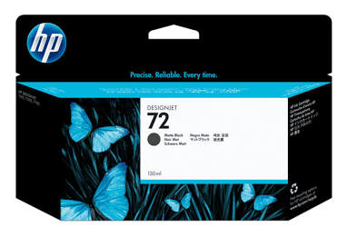 Tinta HP LF 72 Negro Mate 130Ml Ink