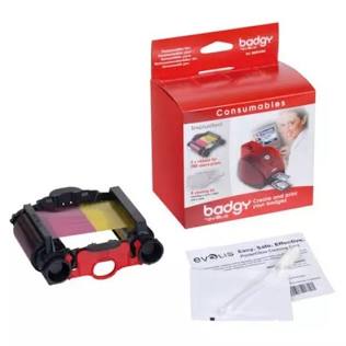 Ribbon Color YMCKO BADGY