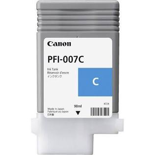 LM-Tanque de tinta Canon PFI-007 cyan.