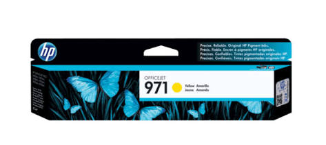 Cartucho de tinta amarilla HP 971