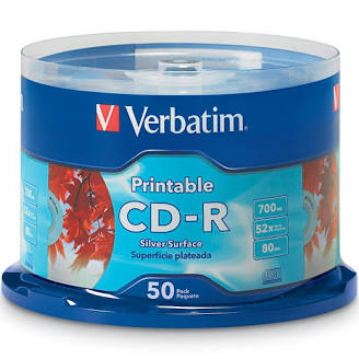 Disco Verbatim CD-R 80MIN/700MB 52X 