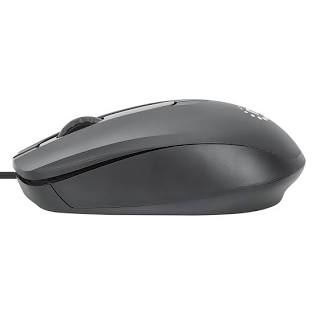 Mouse óptico Manhattan estándar USB color negro