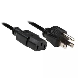 Cable Manhattan Alimentación Monitor a CPU 1.8m Color Negro