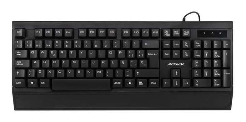 Teclado Acteck alámbrico